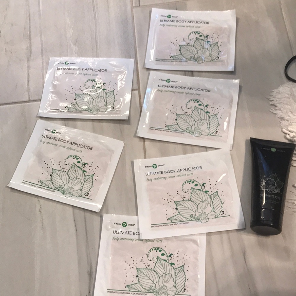 It works global body wraps and defining gel